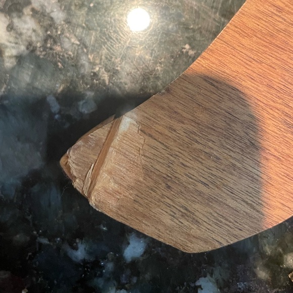 Wooden Cow Checker Board, no checkers included - Picture 5 of 7